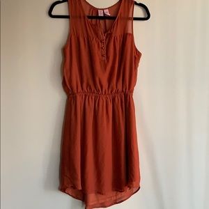 Rust colored dress